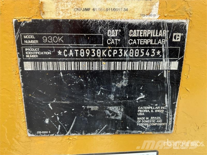 CAT 930K Cargadoras sobre ruedas