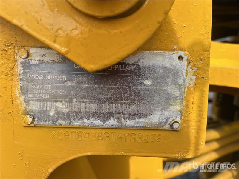 CAT 938G Cargador sobre Neumaticos (INOPERABLE) / Whee Kolesni nakladalci