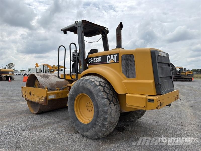CAT CS533D Rodillo / Smooth Drum Compactor Enkelt tromle