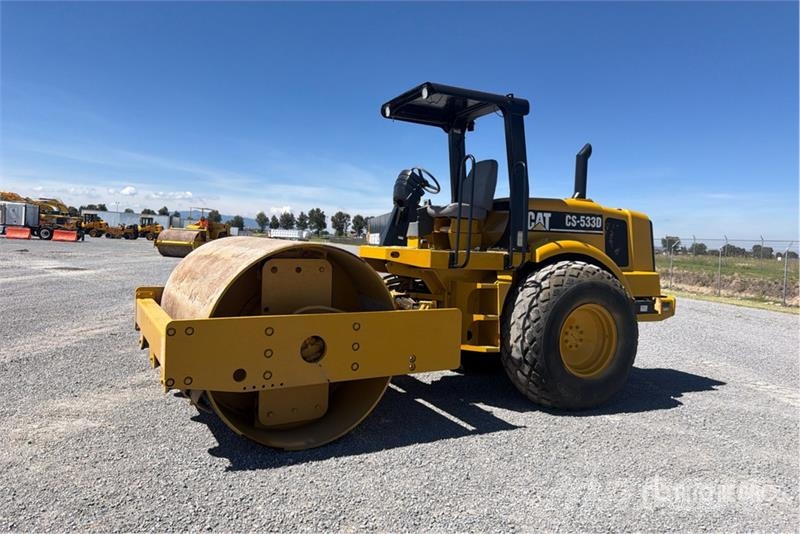 CAT CS533D Rodillo / Smooth Drum Compactor Walzenzüge