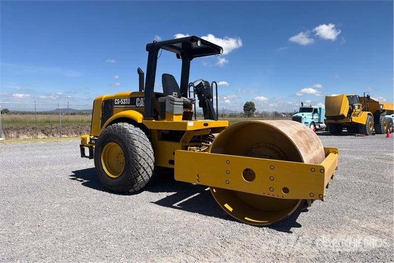 CAT CS533D Rodillo / Smooth Drum Compactor Walzenzüge