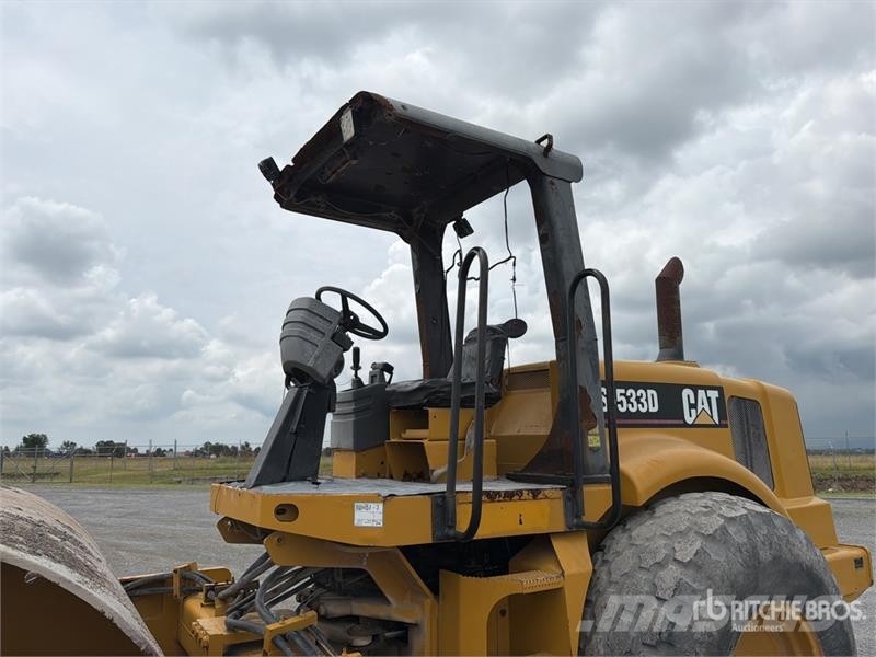 CAT CS533D Rodillo / Smooth Drum Compactor Enkelt tromle