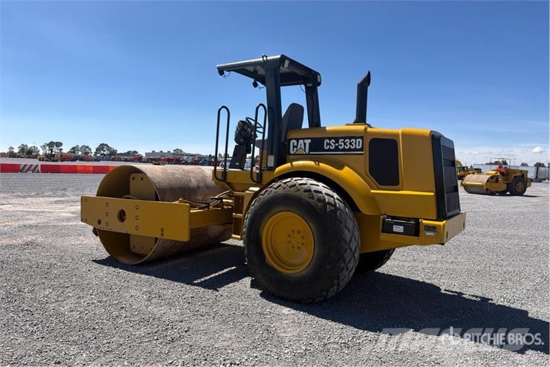 CAT CS533D Rodillo / Smooth Drum Compactor Walzenzüge