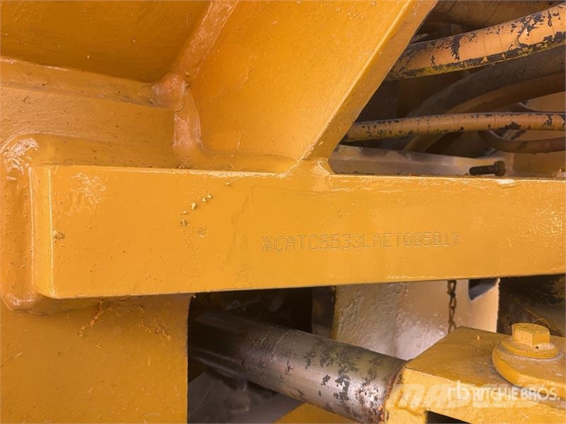 CAT CS533D Rodillo / Smooth Drum Compactor Tek tamburlu silindirler