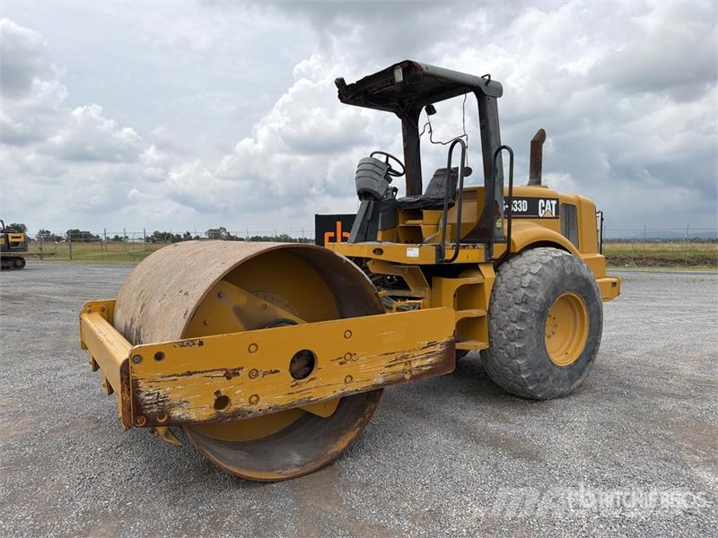 CAT CS533D Rodillo / Smooth Drum Compactor Enkelt tromle