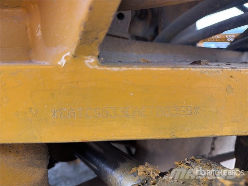 CAT CS533D Rodillo / Smooth Drum Compactor Valjci sa jednim bubnjem