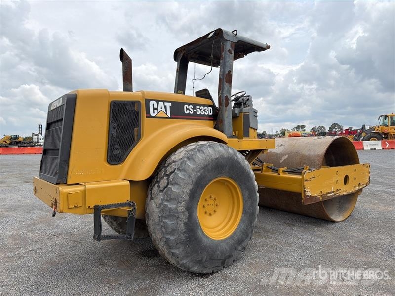CAT CS533D Rodillo / Smooth Drum Compactor Enkelt tromle