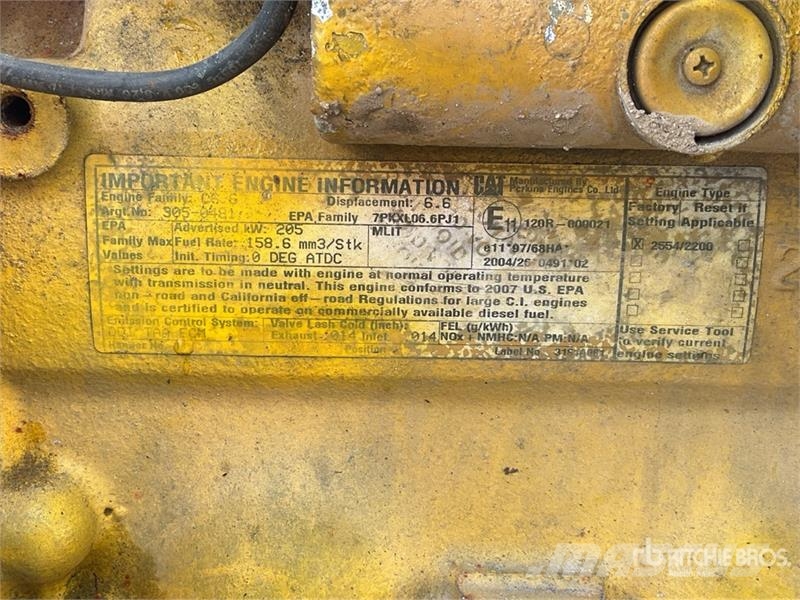 CAT Motor (INOPERABLE) / Engine (Inoperable) Двигатели