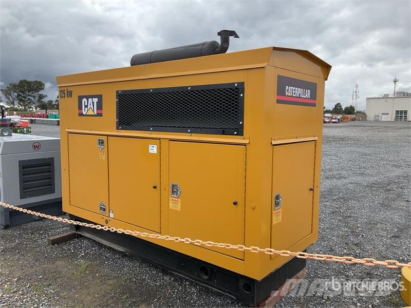 CAT SR4 156 kVA Skid-Mounted Planta de Luz / Generator Generadores diésel