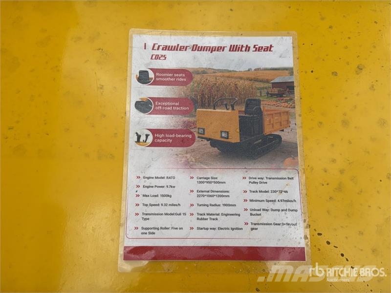 CD25,CDW25 Mini Crawler Mini Crawler Concrete Bugg Akcesoria