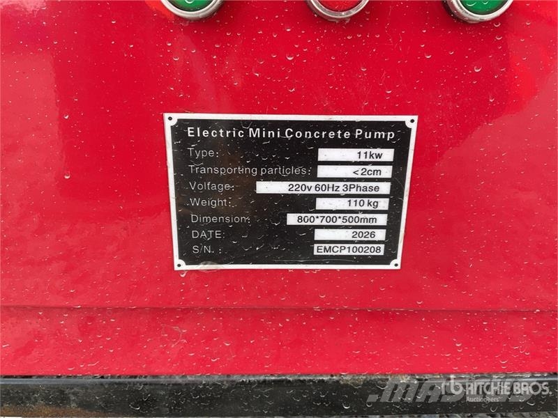  CSP Bomba De Concreto Electrica (Sin Usar) / Elect مضخات خرسانة