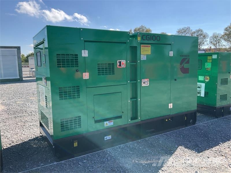  Cummims CG-100 100 kVA Skid-Mounted Planta de Luz  Generadores diésel