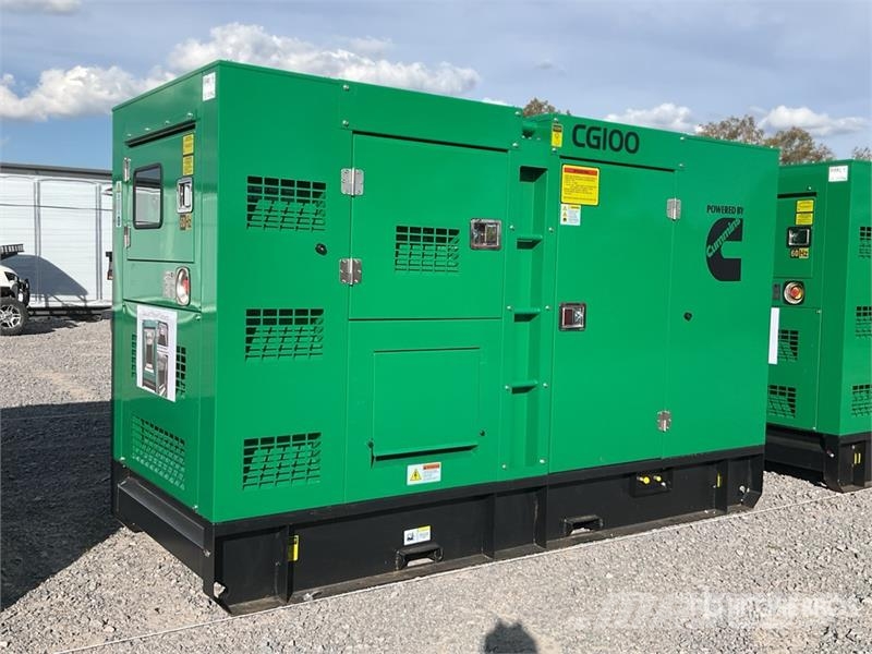 Cummims CG-100 100 kVA Skid-Mounted Planta de Luz Diesel Generatoren