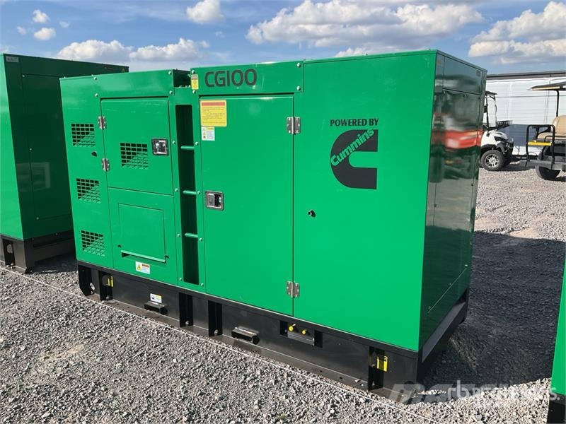 Cummims CG-100 100 kVA Skid-Mounted Planta de Luz Diesel Generatoren