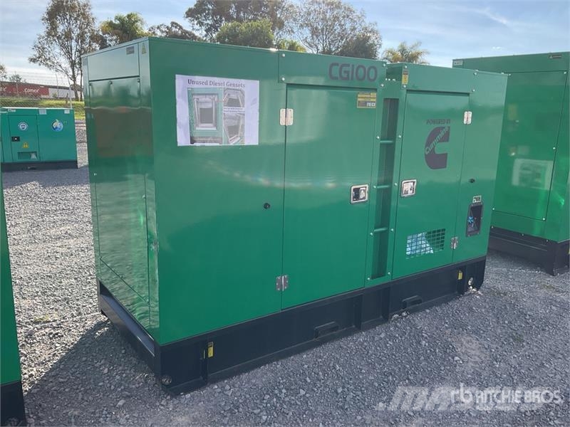 Cummims CG-100 100 kVA Skid-Mounted Planta de Luz Diesel Generatoren