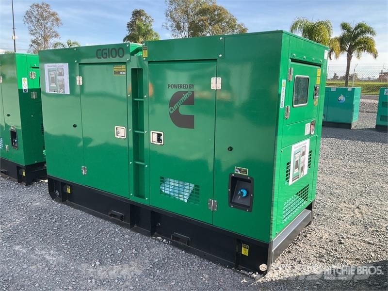 Cummims CG-100 100 kVA Skid-Mounted Planta de Luz Diesel Generatoren
