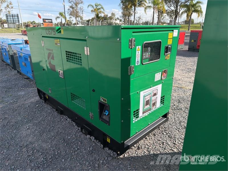 Cummims CG-75 75 kVA Planta de Luz (Sin Usar) / Ge Diesel Generatoren
