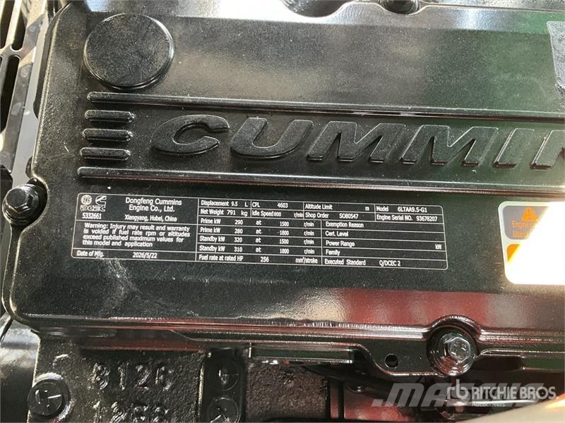 Cummins CG-320 320 kVA Skid-Mounted Planta de Luz (Sin Usa Diesel Generatoren