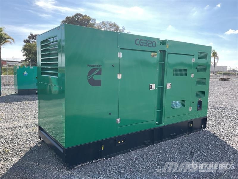 Cummins CG-320 320 kVA Skid-Mounted Planta de Luz (Sin Usa Diesel Generatoren