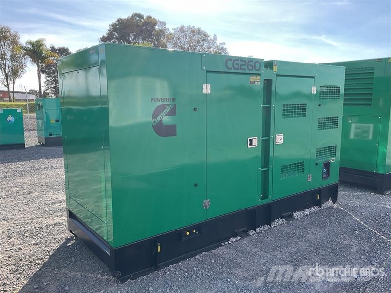 Cummins CG260 260 kVA Skid-Mounted Planta de Luz (Sin Usar Diesel Generatoren