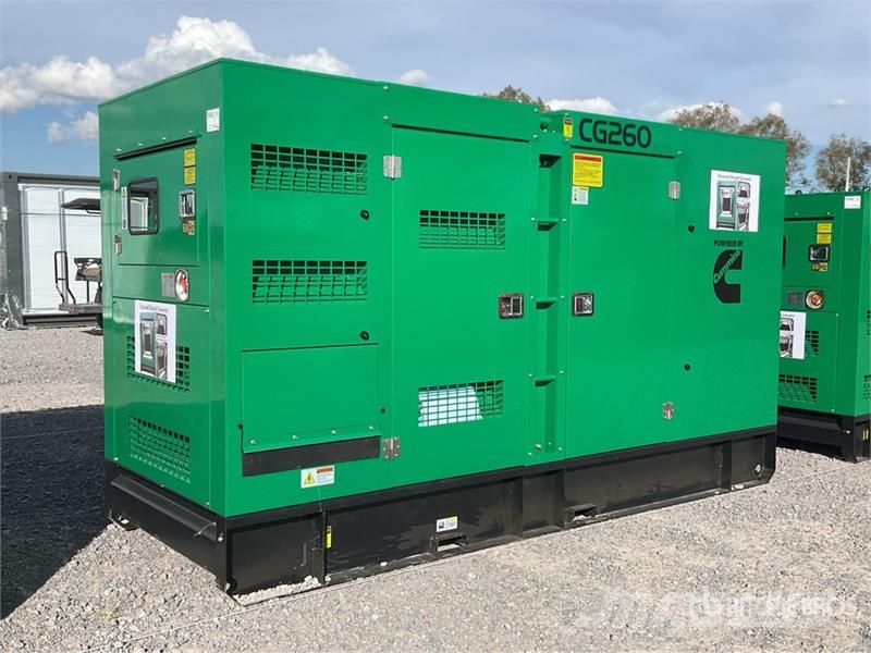 Cummins CG260 260 kVA Skid-Mounted Planta de Luz (Sin Usar Diesel Generatoren