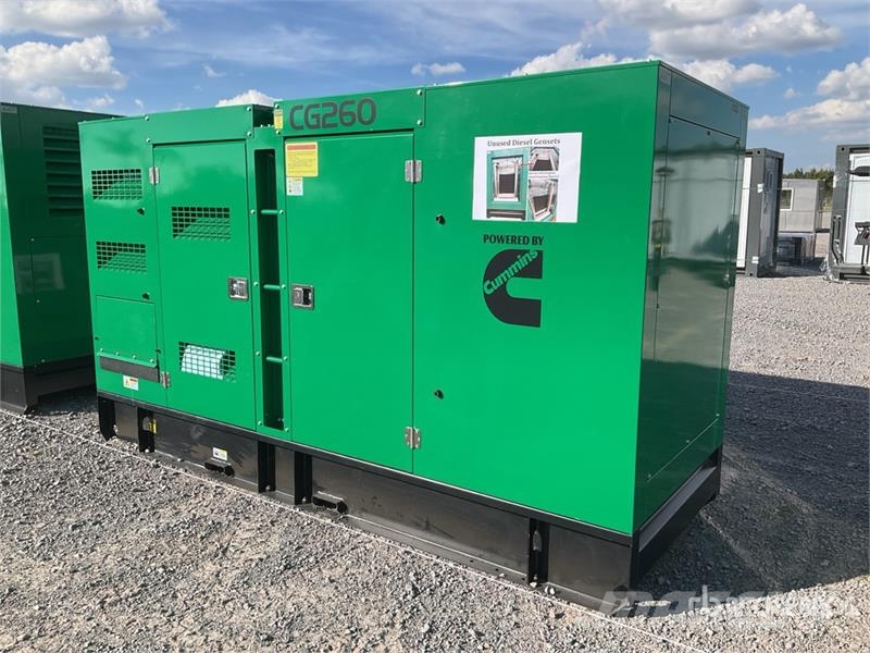 Cummins CG260 260 kVA Skid-Mounted Planta de Luz (Sin Usar Diesel Generatoren