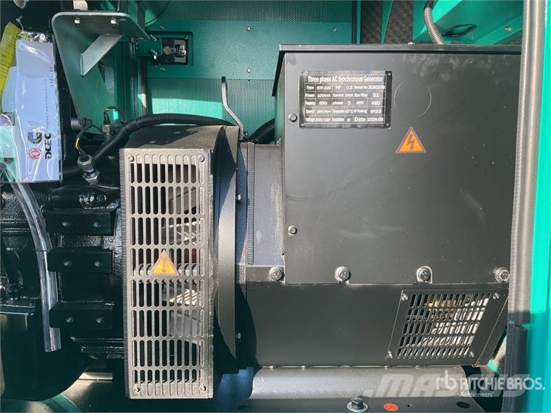 Cummins CS100 100 kVA Skid-Mounted Planta de Luz (Sin Usar Diesel Generatoren