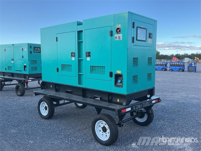 Cummins CS100 100 kVA Skid-Mounted Planta de Luz (Sin Usar Diesel Generatoren