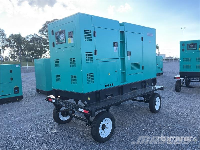 Cummins CS100 100 kVA Skid-Mounted Planta de Luz (Sin Usar Diesel Generatoren