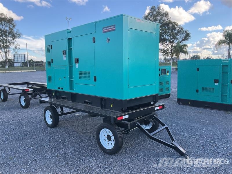 Cummins CS100 100 kVA Skid-Mounted Planta de Luz (Sin Usar Diesel Generatoren