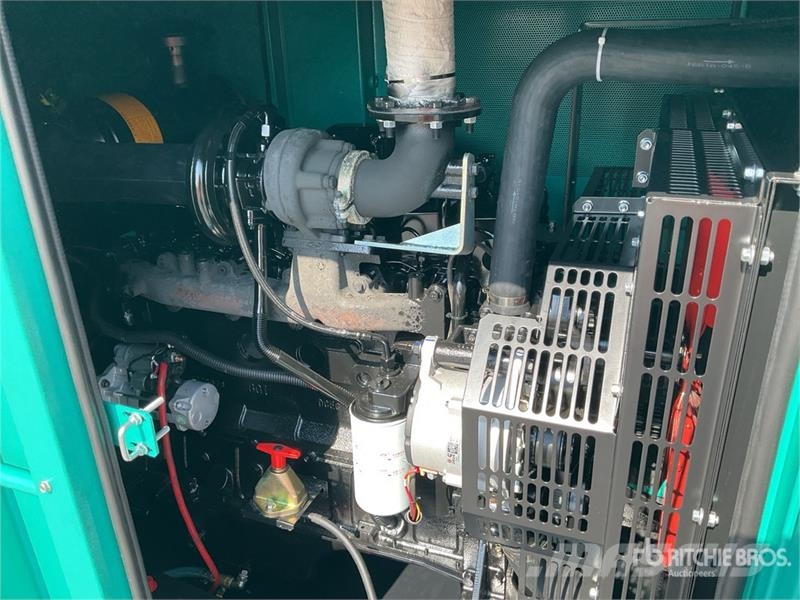 Cummins CS125 125 kVA Skid-Mounted Planta de Luz (Sin Usar Dizel generatori