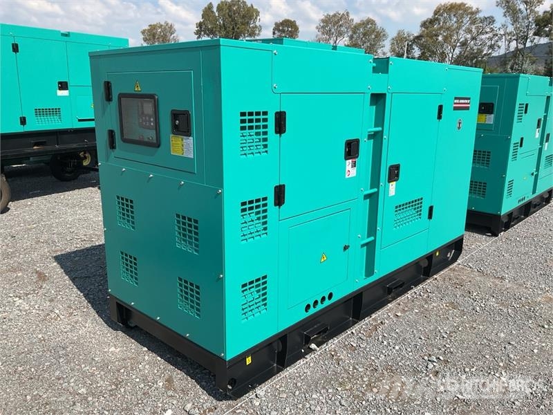 Cummins CS125 125 kVA Skid-Mounted Planta de Luz (Sin Usar Dizel generatori