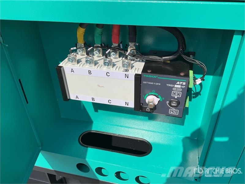 Cummins CS125 125 kVA Skid-Mounted Planta de Luz (Sin Usar Dizel generatori