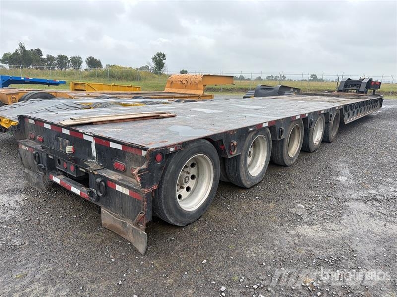 Dakota Manufacturing Trailer 5 axle Removable Gooseneck C Dieplader