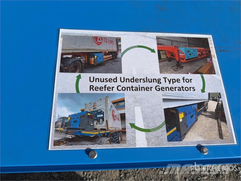 DF28 28 kVA Skid-Mounted Planta de Luz (Sin Usar) Diesel Generatoren