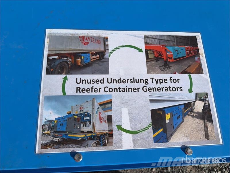DF28 28 kVA Skid-Mounted Planta de Luz (Sin Usar) Diesel Generatoren