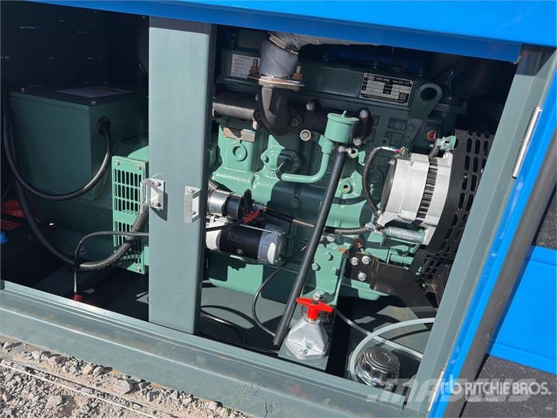 DF28 28 kVA Skid-Mounted Planta de Luz (Sin Usar) Diesel Generatoren
