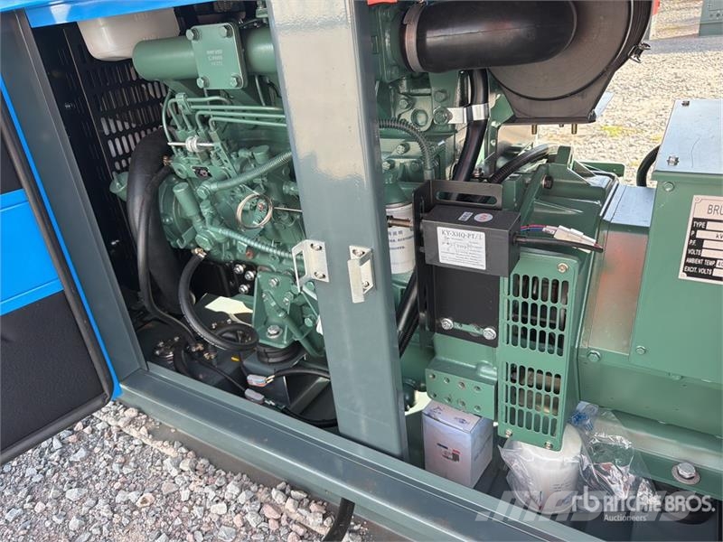 DF28 28 kVA Skid-Mounted Planta de Luz (Sin Usar) Diesel Generatoren