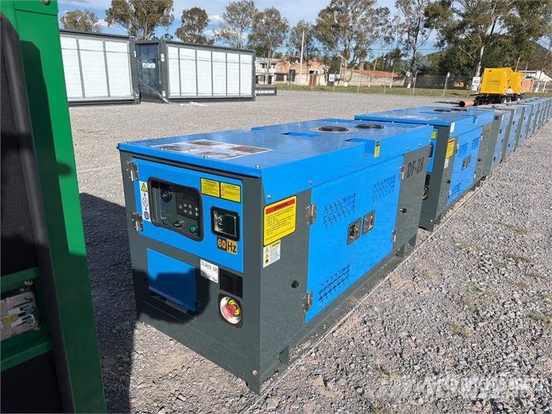 DF28 28 kVA Skid-Mounted Planta de Luz (Sin Usar) Diesel Generatoren