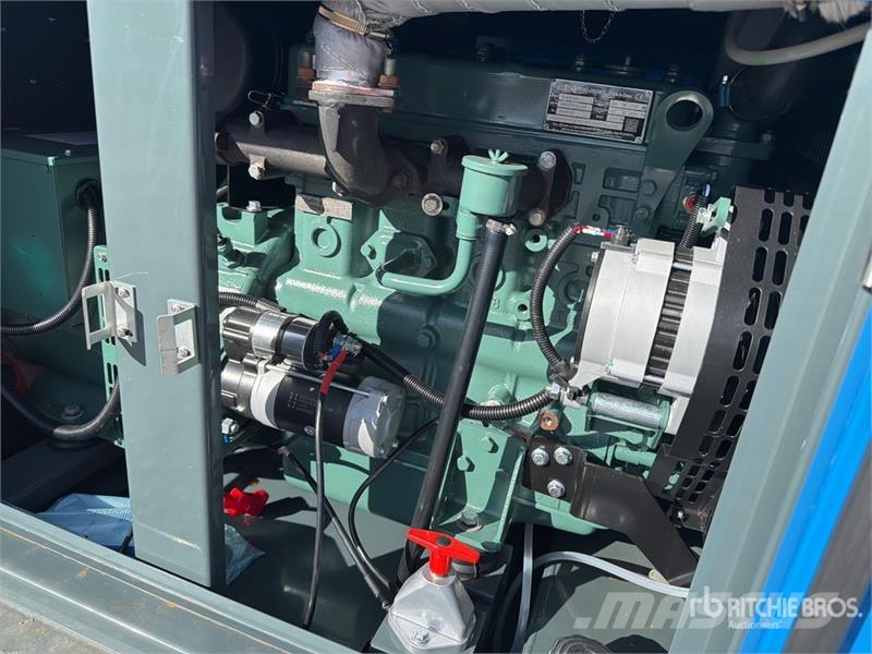 DF28 28 kVA Skid-Mounted Planta de Luz (Sin Usar) Diesel Generatoren