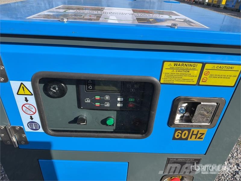 DF28 28 kVA Skid-Mounted Planta de Luz (Sin Usar) Diesel Generatoren