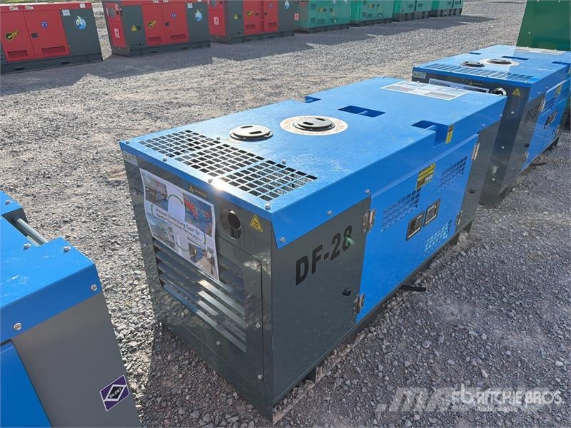 DF28 28 kVA Skid-Mounted Planta de Luz (Sin Usar) Diesel Generatoren