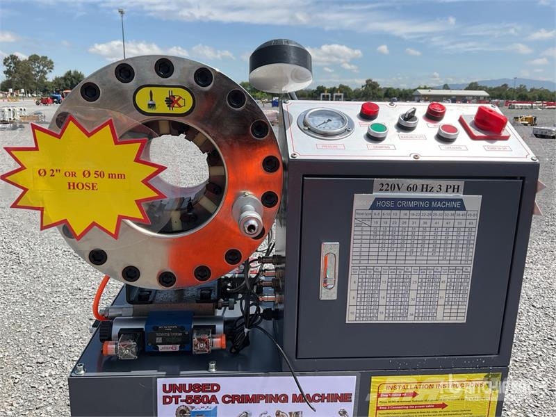 DT-550A Maquina De Prensado Para Mangueras Hidraul Muu