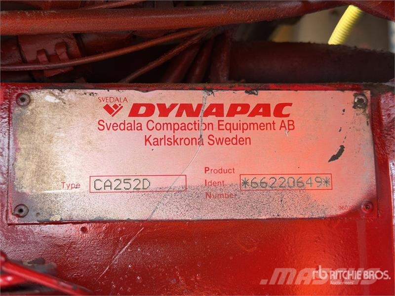 Dynapac CA252 Rodillos de un solo tambor