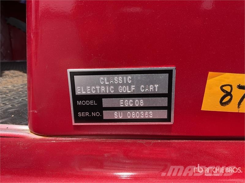 EGC08 Electric Carro de Golf (Sin Usar) / Golf Car Vozila za golf