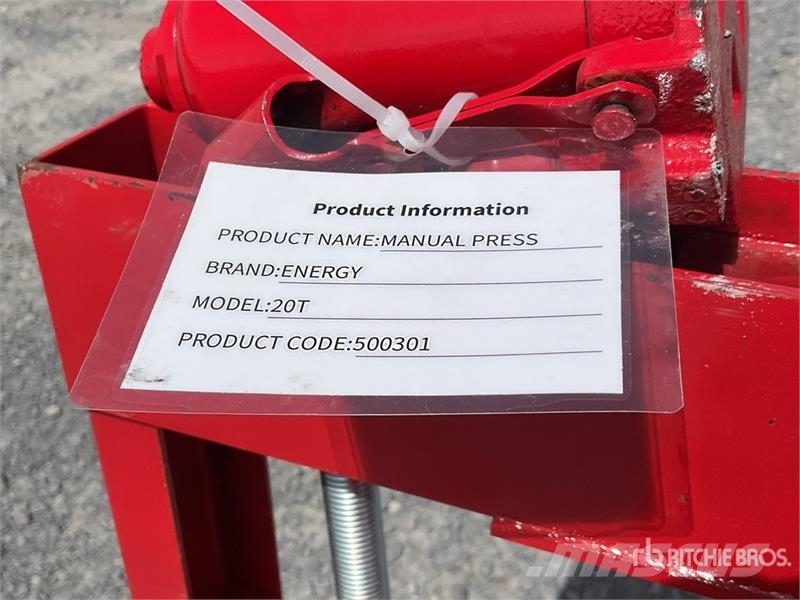 Energy 20T Prensa Manual (Sin Usar) / Manual Press Other components