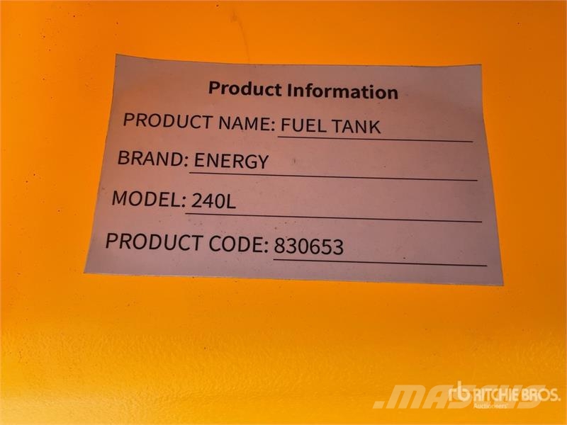 Energy 240L 240 L Portable Poly Diesel Tanque para Drivstoff og additiv tanker