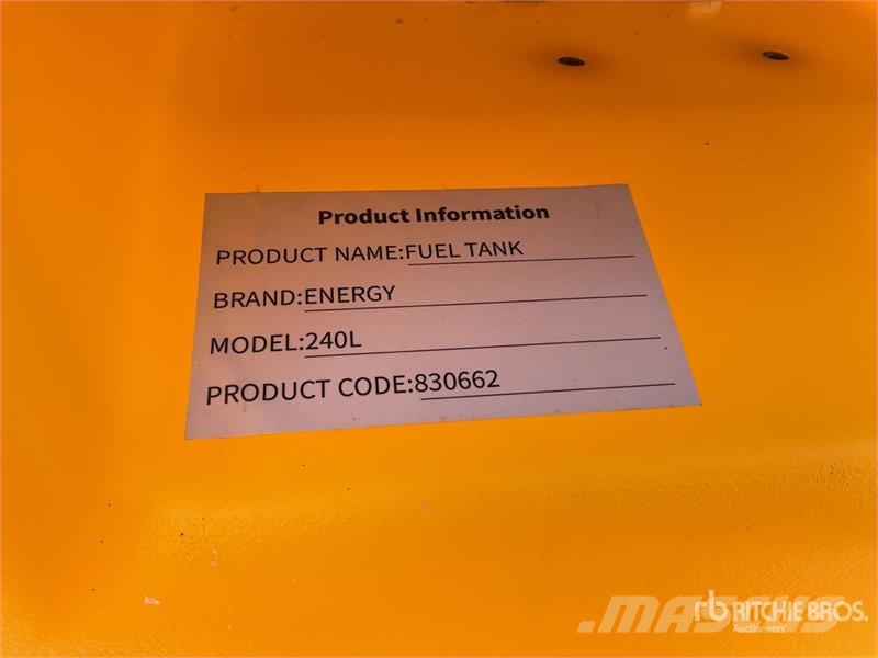  Energy 240L 240 L Portable Poly Diesel Tanque para Fuel and additive tanks