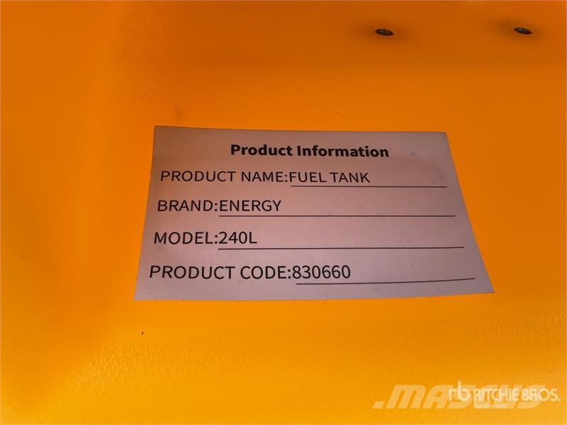 Energy 240L 240 L Portable Poly Diesel Tanque para Fuel and additive tanks