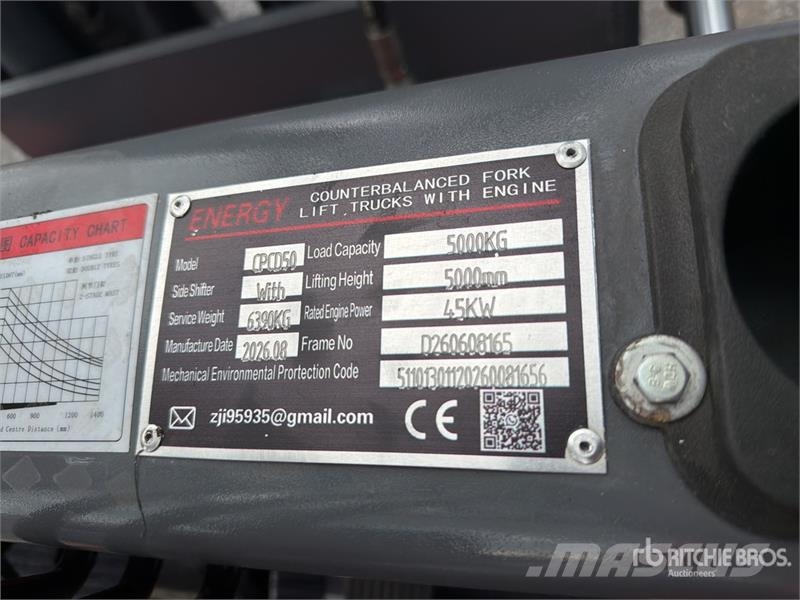 Energy CPCD50 11000 lb Pneumatic Tire Montacargas Інше